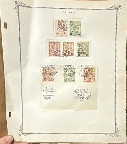 Poland 1915 warsaw municipal - poland,